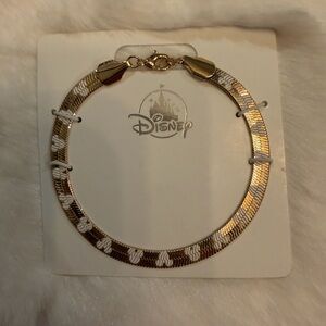 Disney Gold and White Bracelet for Women